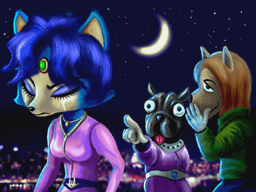 Ending for Star Fox Command-Fox And Krystal(Nintendo DS)